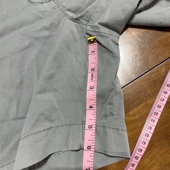 J Crew Womens Chino Shorts Light Gray Bermuda 6 Inseam High Rise 2 Classic - Picture 4 of 6